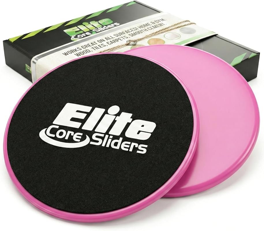 Elite Sportz Core Sliders – Dual-Sided Gliding Discs for Full Body Wor
