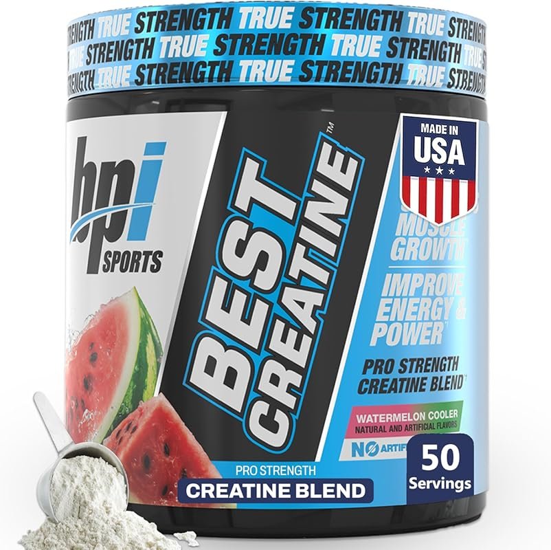 BPI Sports Creatine Monohydrate Powder for Strength, Pump & Muscle Gro