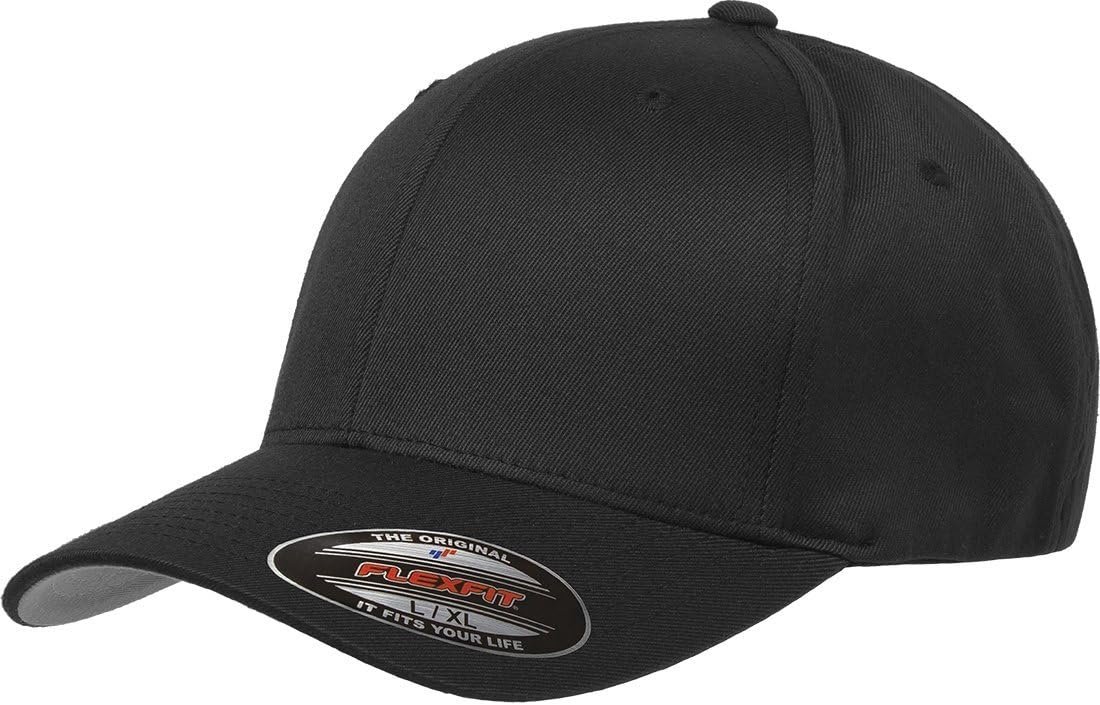 Flexfit Men's Athletic Fitted Baseball Cap with Moisture-Wicking Techn