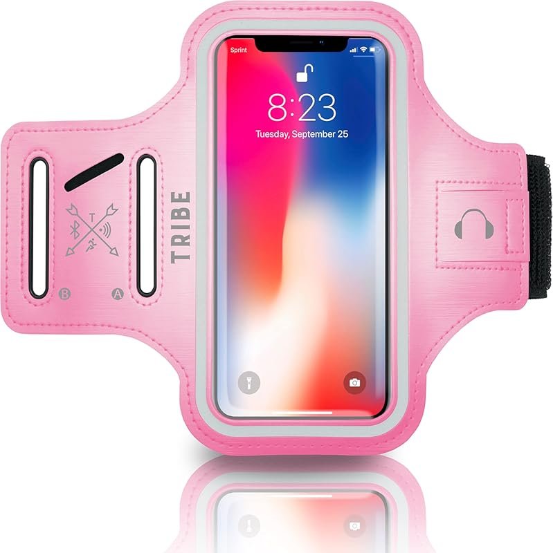 Water-Resistant Running Armband for iPhone & Galaxy Phones with Adjust