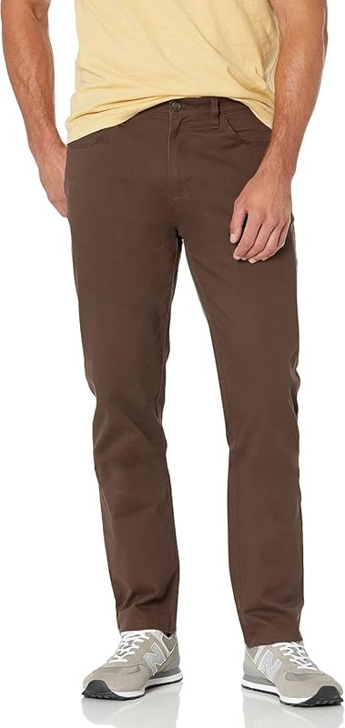 Amazon Essentials Men's Athletic Fit Chinos with 5-Pocket Cotton Stret