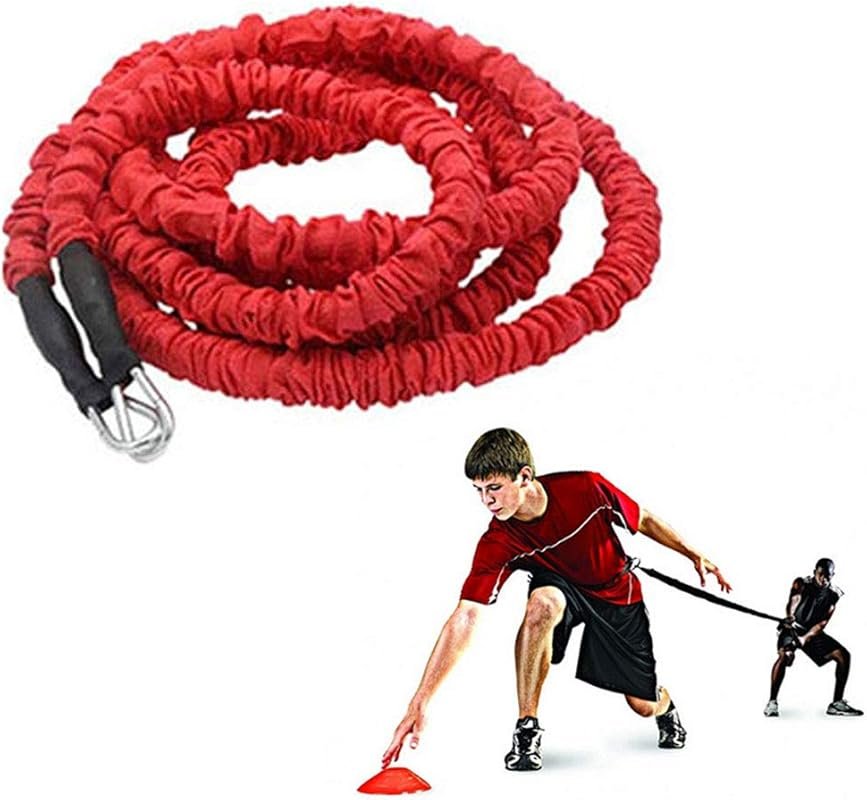 Explosive Force Bounce Resistance Rope for Speed, Stamina & Strength T