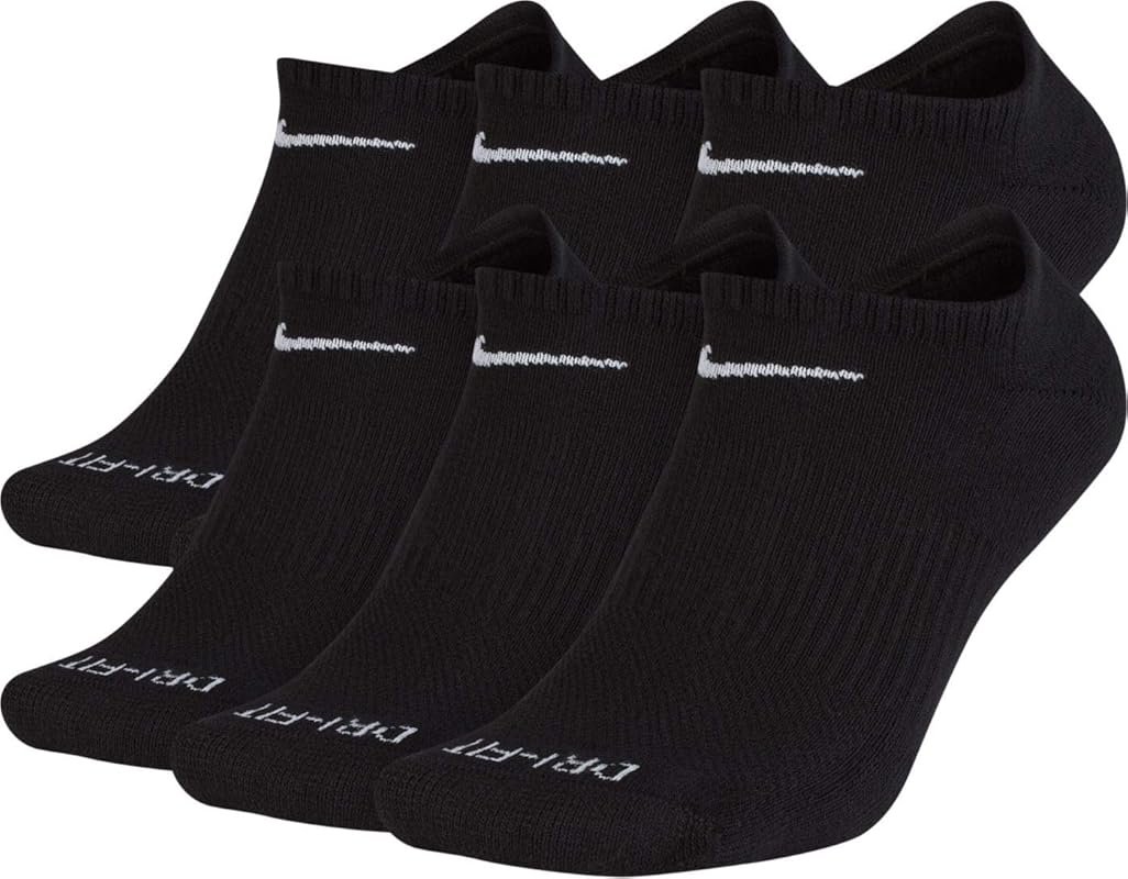 Nike SB Everyday 6-Pack No-Show Socks – Multi Color by Nike SB