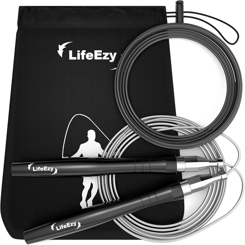 Premium High Speed Weighted Tangle-Free Jump Rope Self-Locking Screw-F