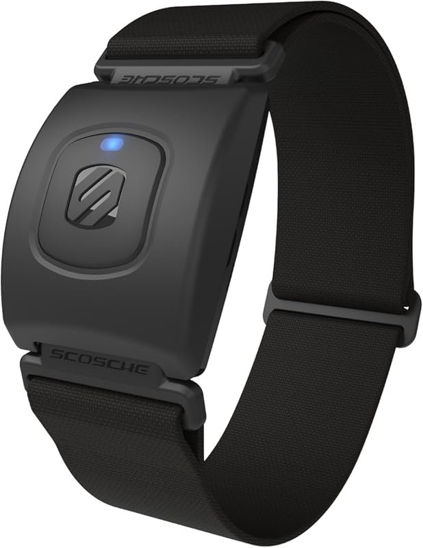 Scosche Rhythm+ 2.0 Heart Rate Monitor Armband with Bluetooth, ANT+, I