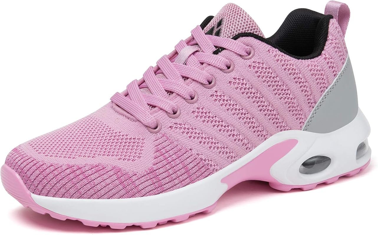 Mishansha Women's Lightweight Air Cushion Running Tennis Shoes with Ar