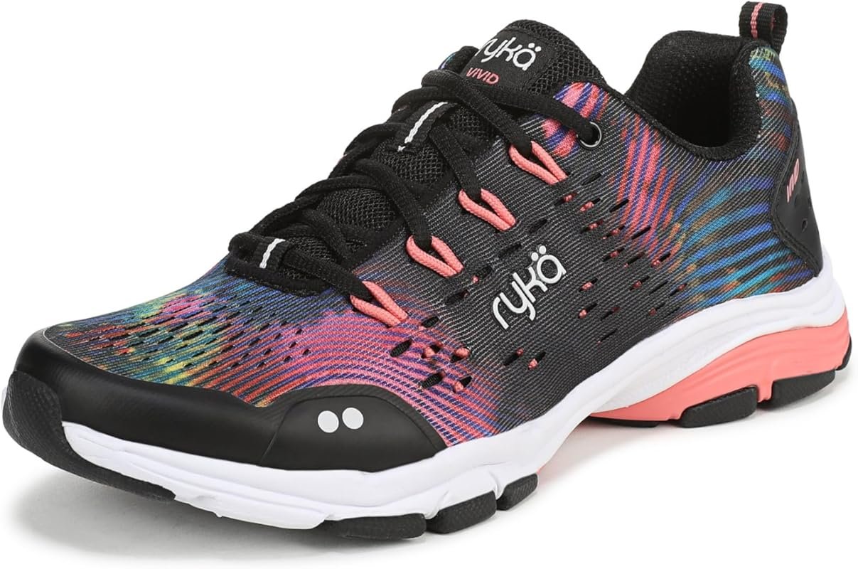 Ryka Women's Vivid RZX Sneakers: Cushioned Support Vibrant Design for 