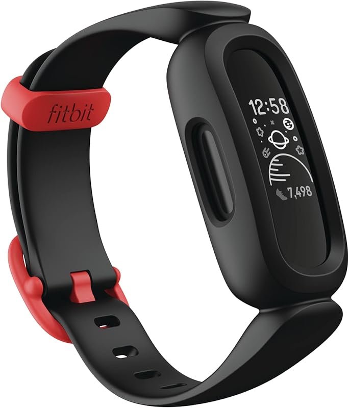 Fitbit Ace 3 Kids Activity Tracker 6+ One Size Steps Sleep Monitor Swi