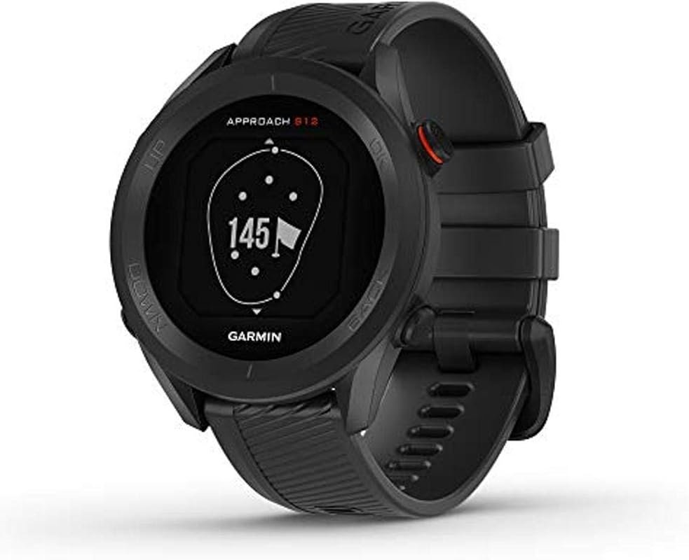 Garmin Approach S12 GPS Golf Watch with 42k+ Courses, Black