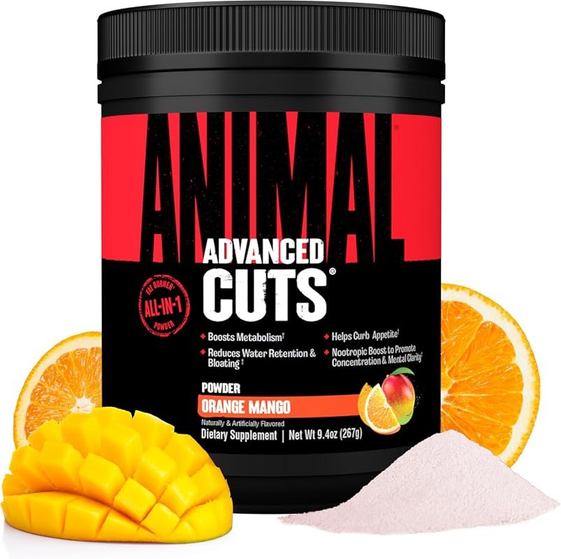 Animal Cuts Thermogenic Fat Burner Powder with Ketones & Nootropics fo