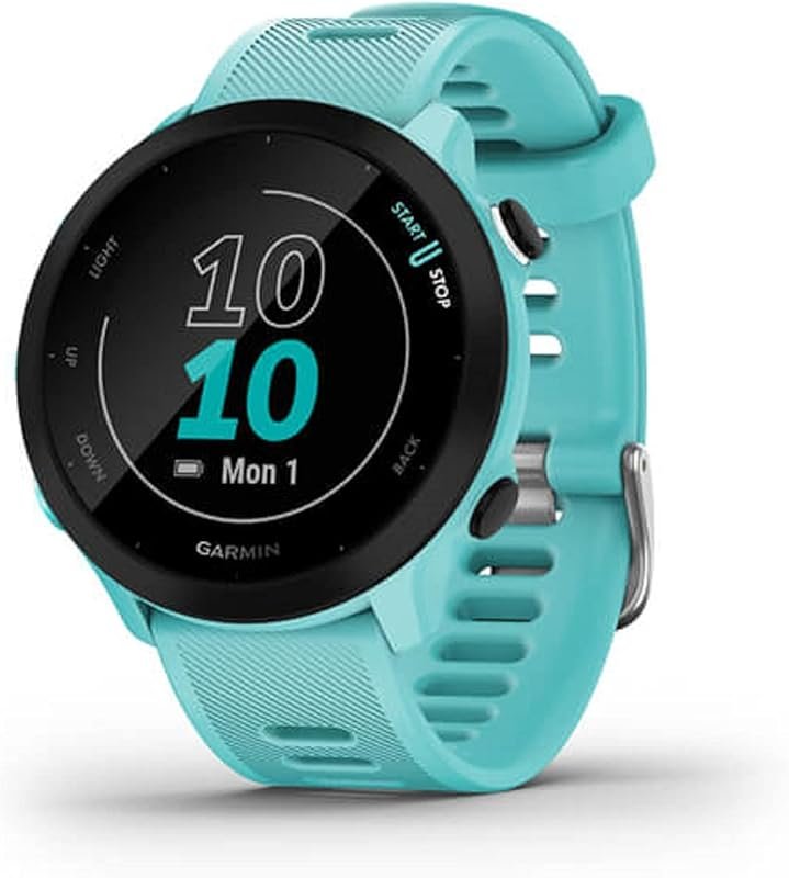 Garmin Forerunner 55 GPS Running Watch with Daily Workouts & 2-Week Ba
