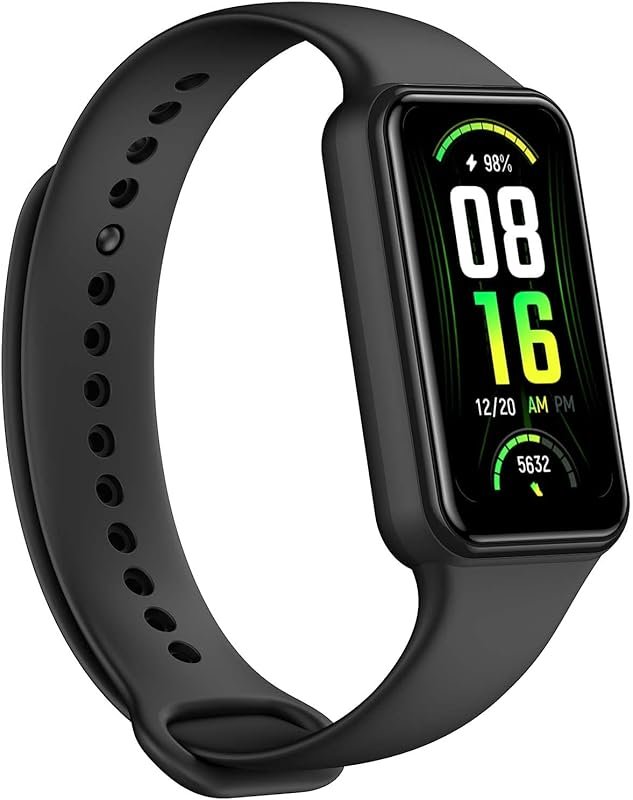Amazfit Band 7 Fitness Tracker with 18-Day Battery, Alexa Built-in, 1.