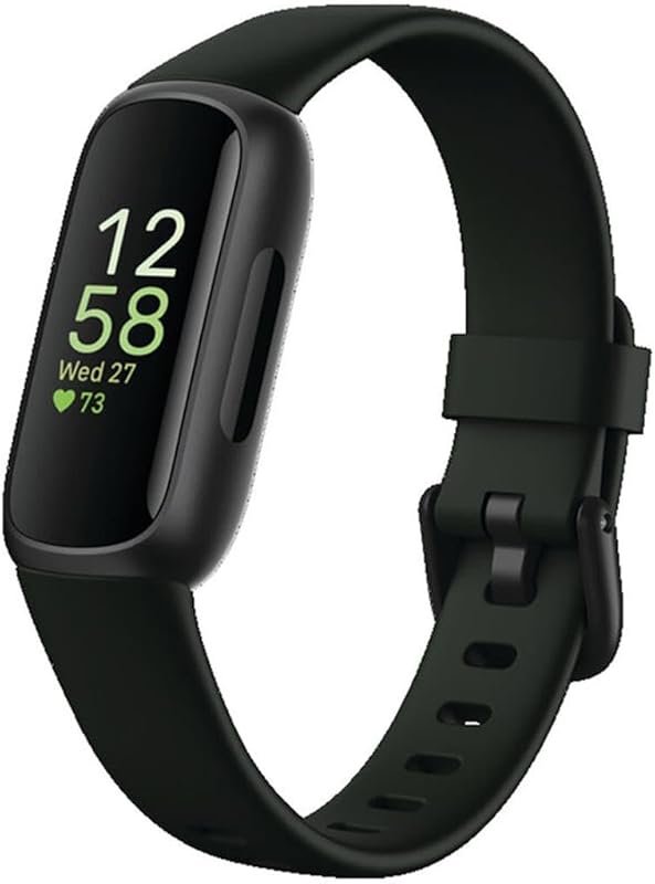Fitbit Inspire 3 Health & Fitness Tracker with Stress Management, Work