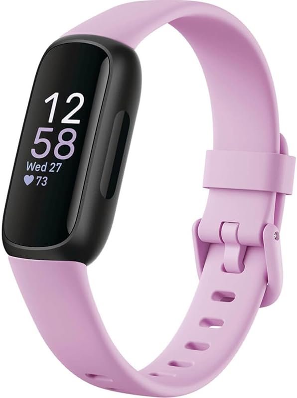 Fitbit Inspire 3 Health Tracker with Stress Management, Workout Intens