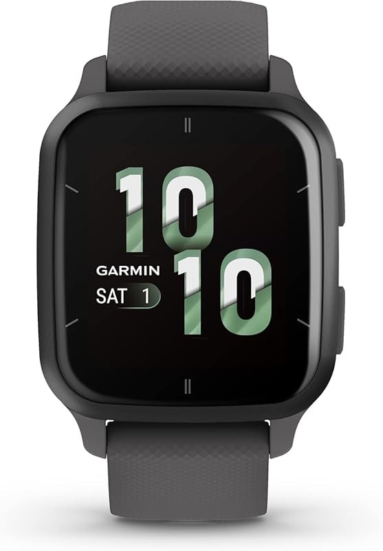Garmin Venu Sq 2 Smartwatch with AMOLED Display, Health Monitoring & L