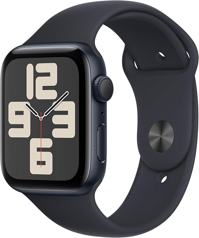 Renewed Apple Watch SE 2nd Gen GPS 44mm - Midnight Aluminum Case with 