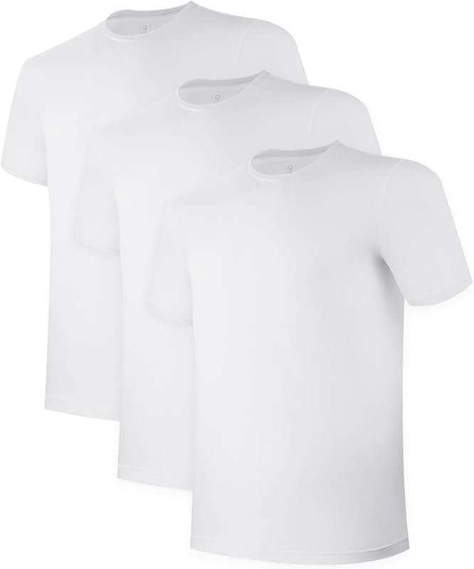 BAMBOO COOL Soft Undershirts – Moisture-Wicking, Breathable Crew Neck 