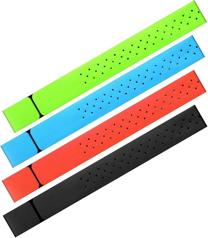 Oudain 4-Pcs Replacement Heart Rate Monitor Bands, Theory Fitness Adju