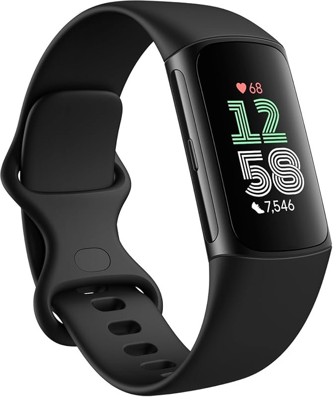 Fitbit Charge 6 GPS Fitness Tracker with Google Apps, Heart Rate Monit