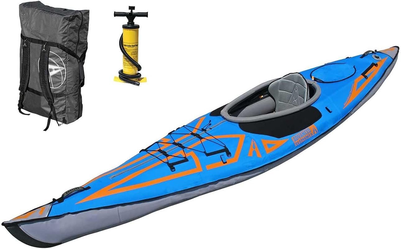 AdvancedFrame™ Expedition Elite Inflatable Kayak for Adventure & Fishi