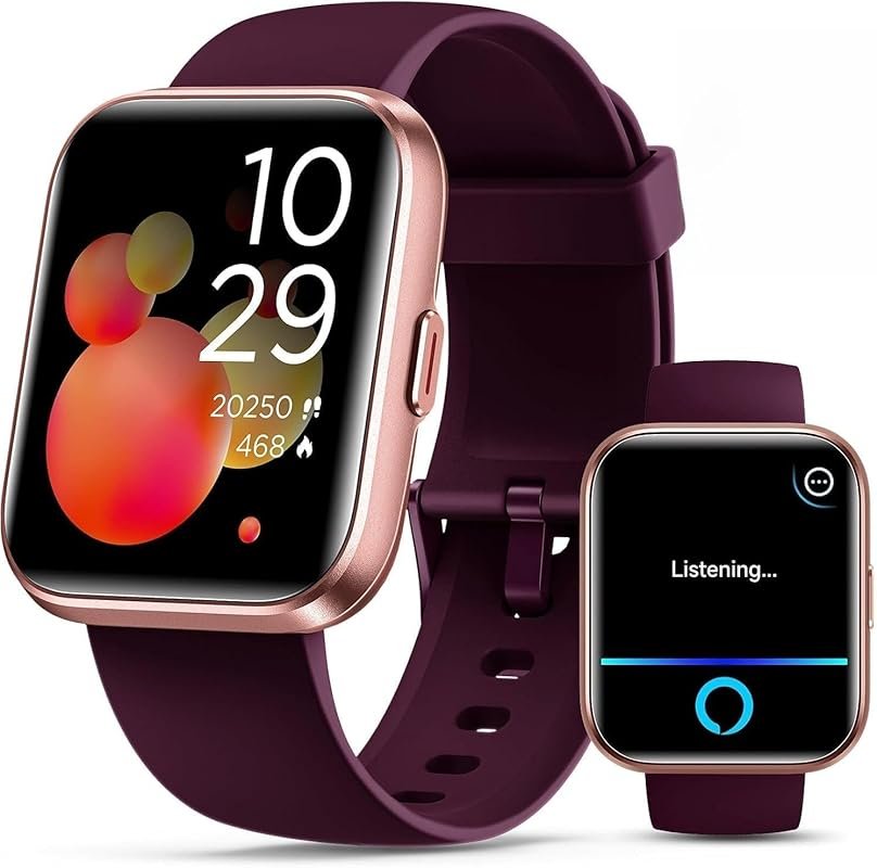 Smartwatch for Women with Alexa, 1.8