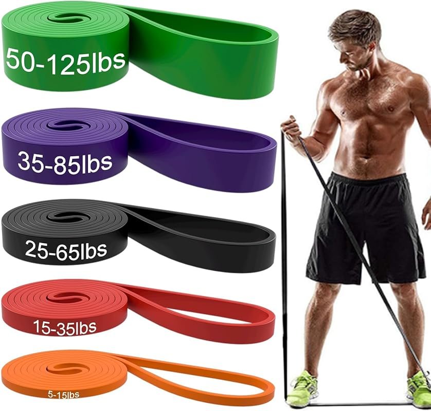 Pull Up Assist Resistance Bands Set for Men & Women, Ideal for Fitness