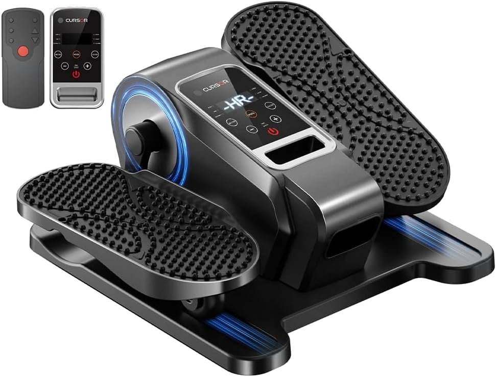 Portable Under Desk Electric Seated Pedal Exerciser for Seniors - Quie