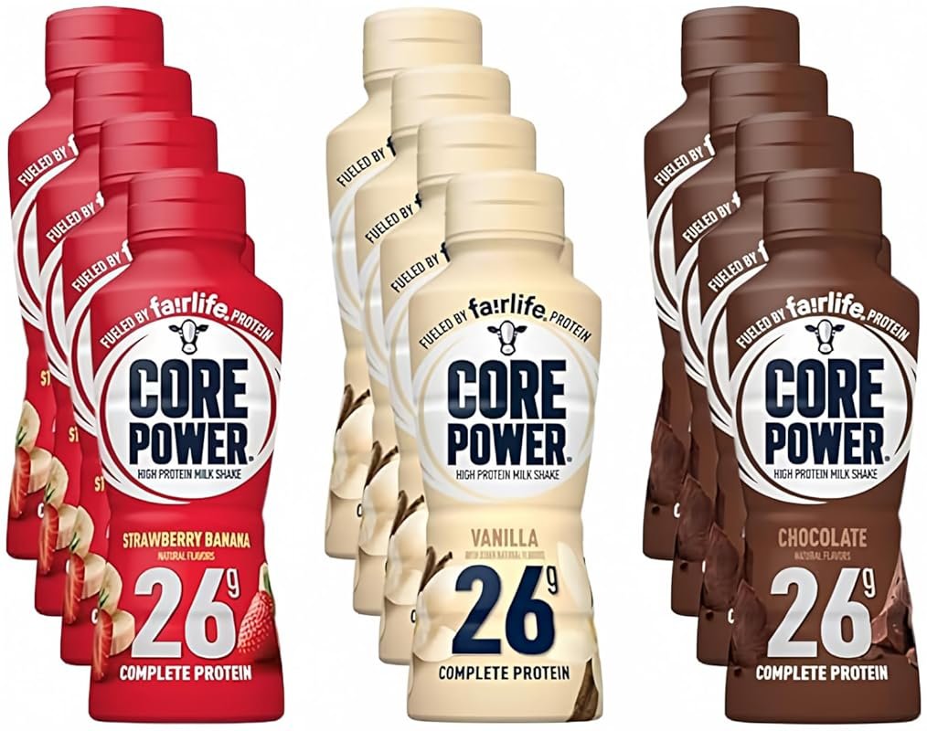 Fairlife Core Power 26g Protein Milk Shakes Variety Pack, Ready-to-Dri
