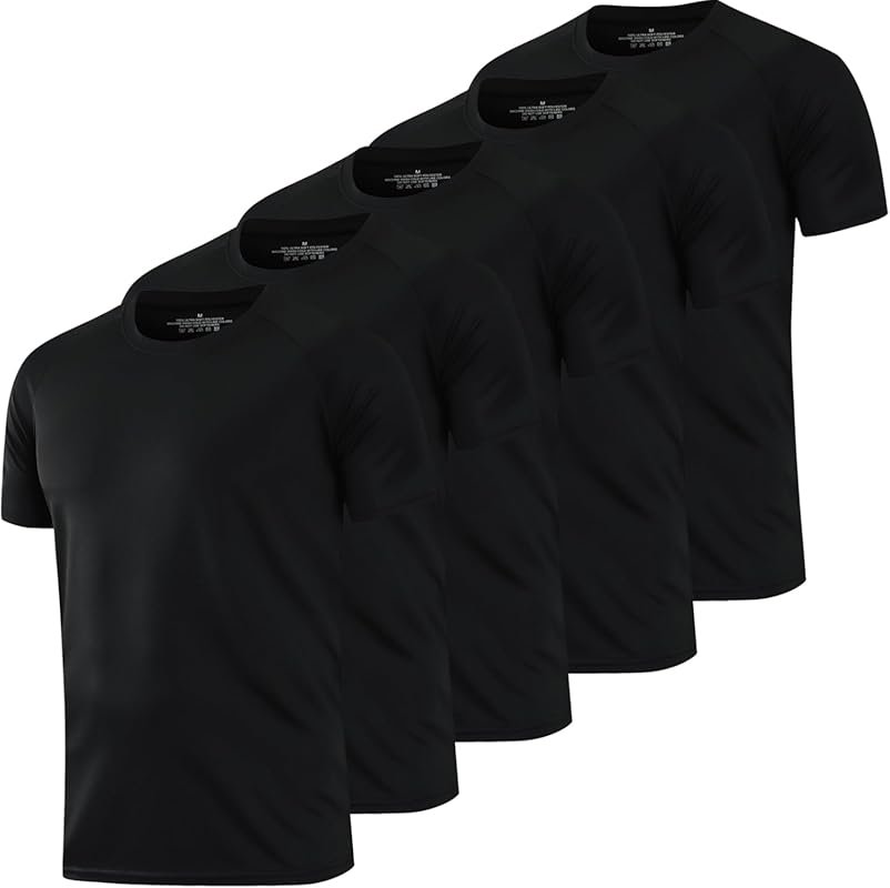 Men's Dry Fit Athletic T-Shirts – Breathable, Moisture-Wicking Gym Wor
