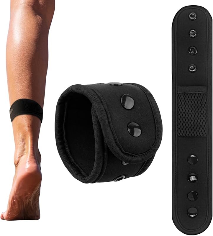 Adjustable Breathable Ankle Band for Fitbit & Garmin Trackers, Compati