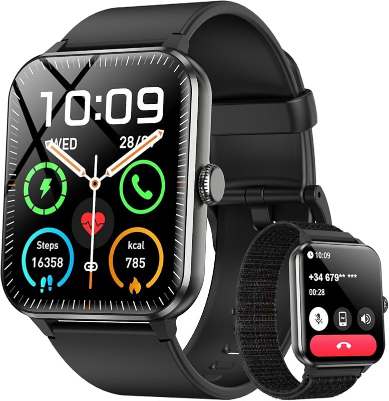Blackview 2026 Smartwatch: Answer Calls, Heart Rate SpO2 Sleep Monitor