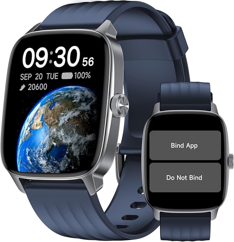 DAVIKO No App Required Fitness Tracker Watch with Step Counter, Calori