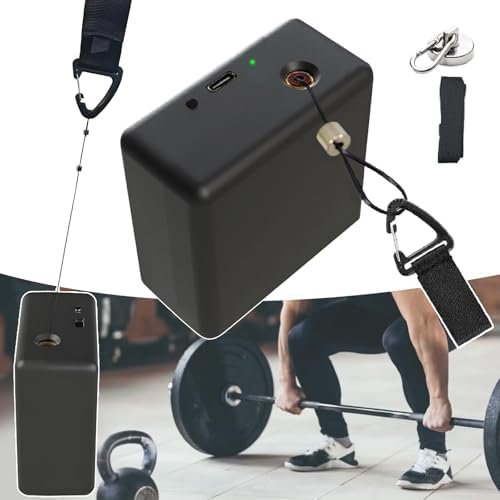 Smart Speed Tracker for Weightlifting & Squats with Real-Time App, Voi