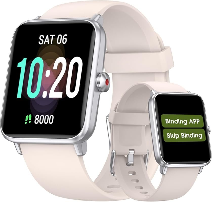 DAVIKO No-App Pedometer Watch with Heart Rate & Sleep Monitor, Waterpr