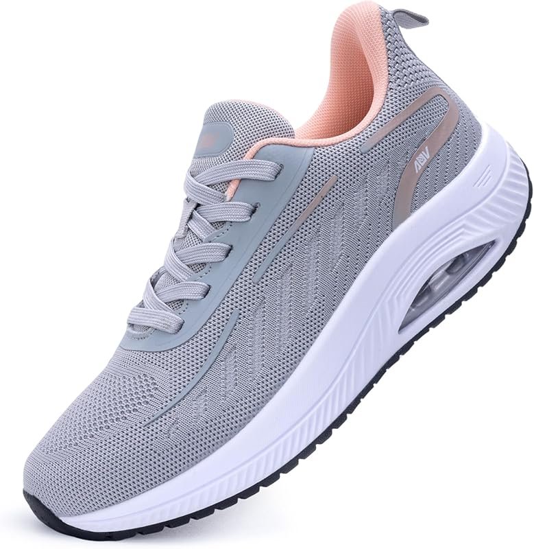 RomenSi Women's Plantar Fasciitis Arch Support Walking Shoes Orthotic 