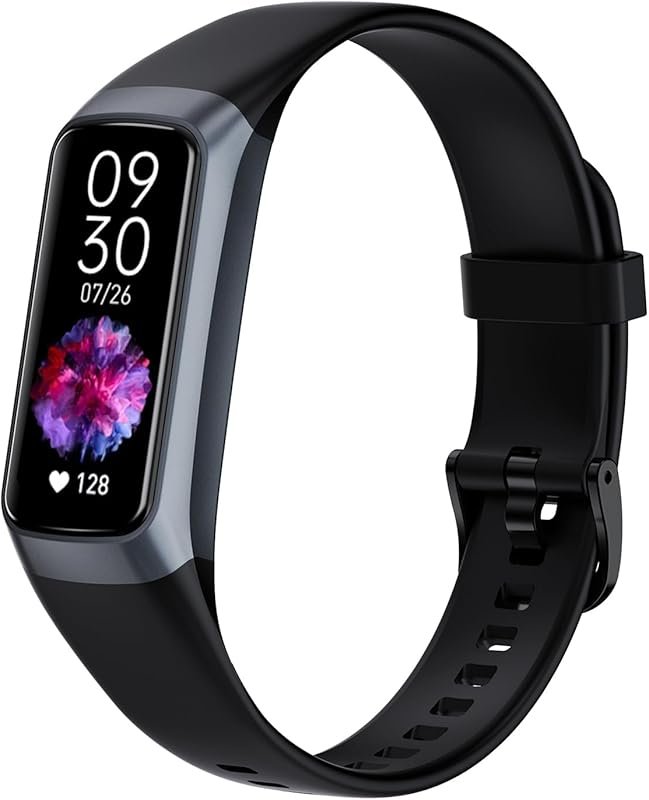 TROTY Silicone Waterproof Sport Band for C60 Fitness Tracker with Inst