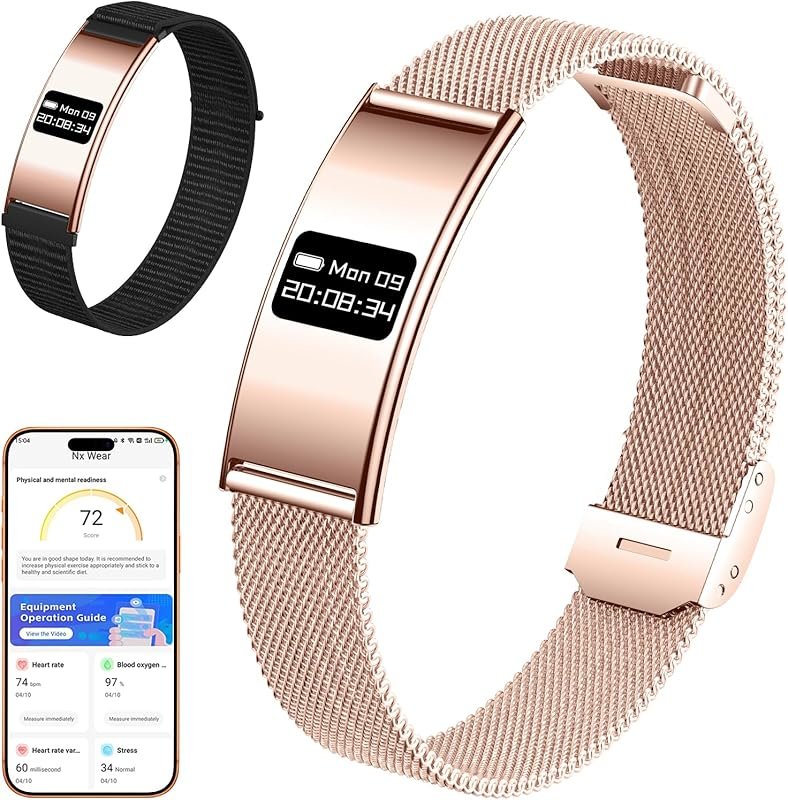 Smart Band with 24/7 Heart Rate, HRV, Calorie Pedometer & Sleep Tracke