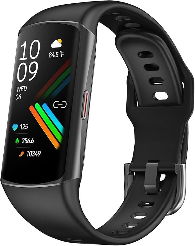 Smart Watch Fitness Tracker 24/7 Heart Rate, Blood Pressure, Sleep, 12
