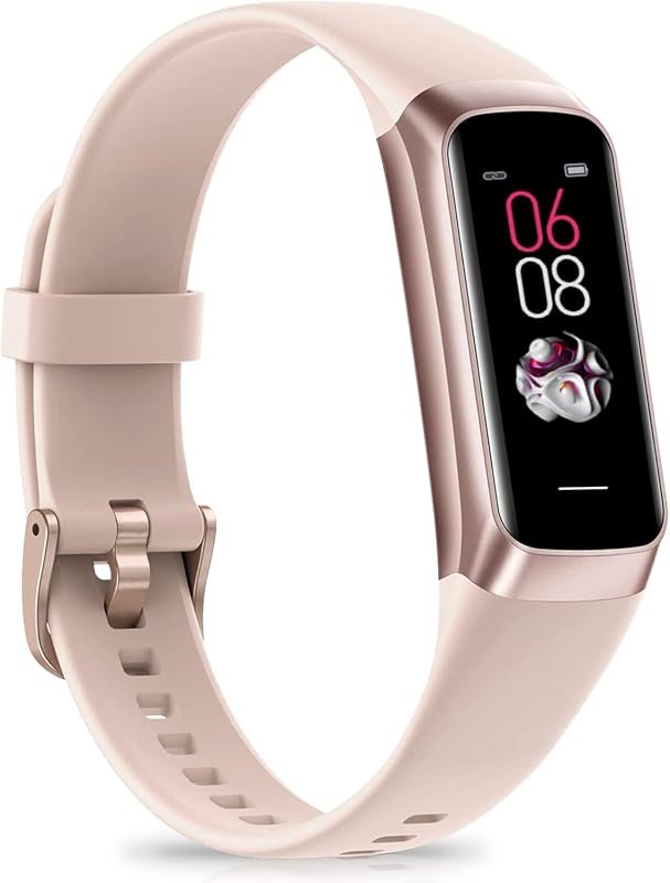 Fitness Tracker with 24/7 Heart Rate, Blood Oxygen & Pressure, Sleep &
