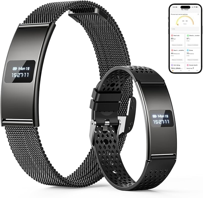 Subscription-Free 24/7 Health Tracker Smart Bracelet with Heart Rate, 