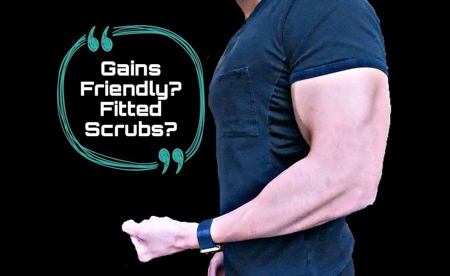 best athletic fit scrubs