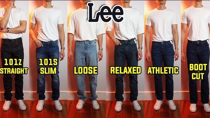 best athletic fit tapered jeans