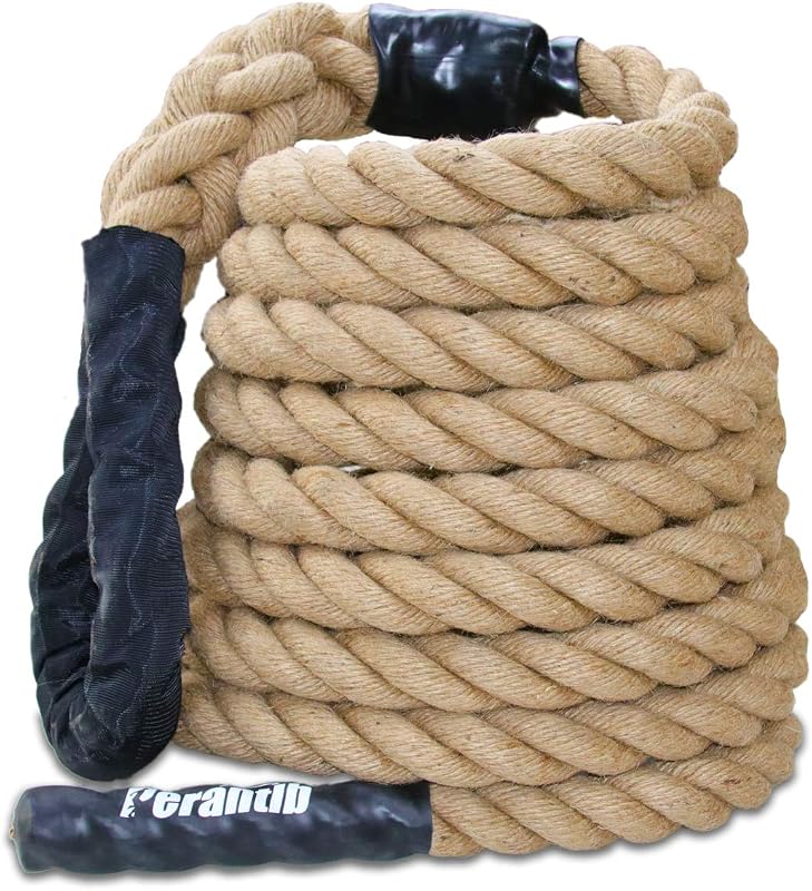 Perantlb 1.5 Inch Diameter Climbing Rope for Heavy Duty Fitness, Stren