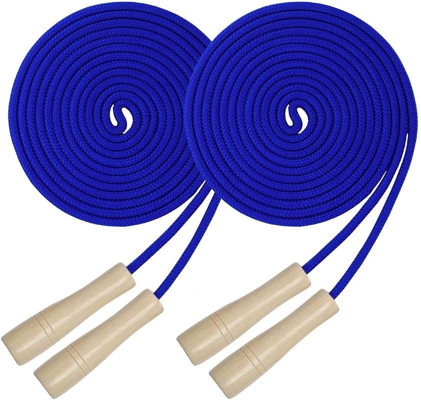 Double Dutch Wooden Handle Jump Rope