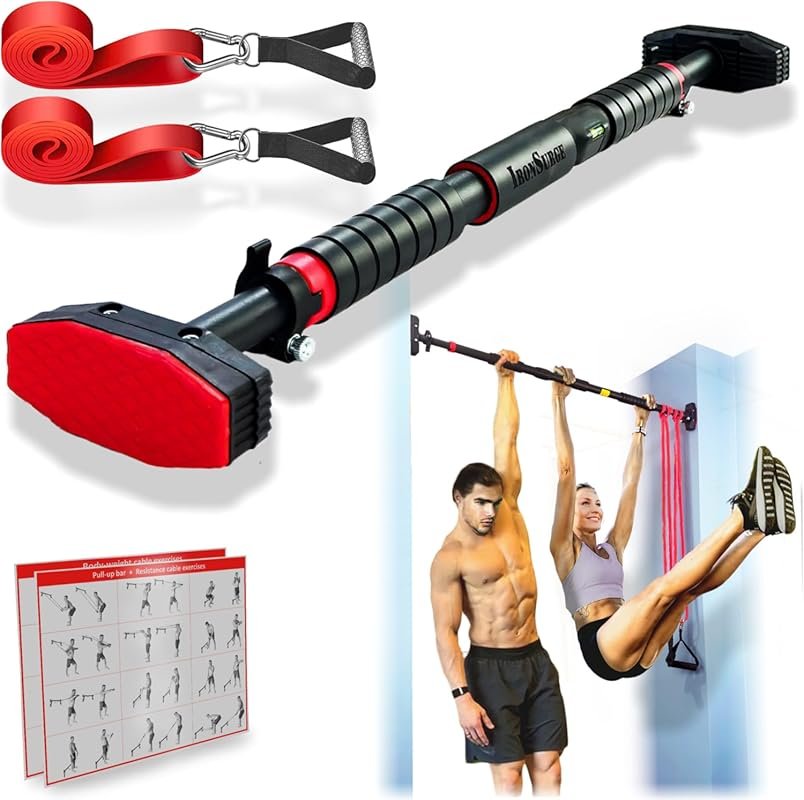 Adjustable Pull Up Bar Set