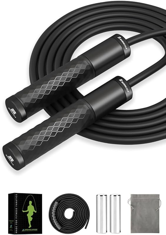 Weighted Steel Handle Jump Rope