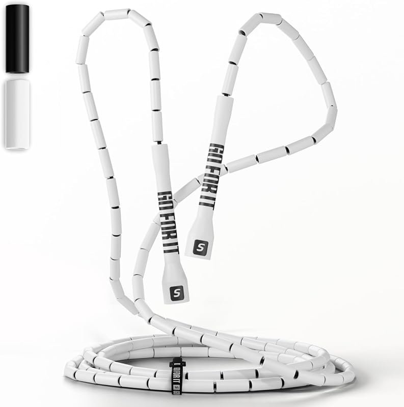 Sportbit Custom-Fit Beaded Jump Rope