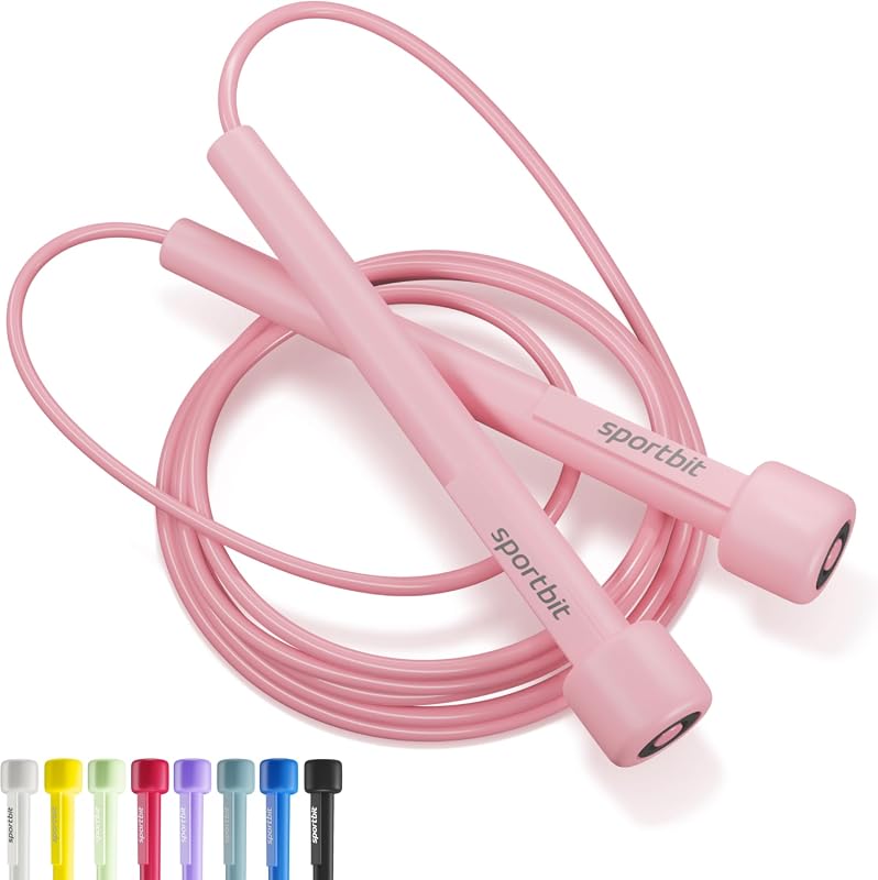 SPORTBIT Adjustable Fitness Jump Rope