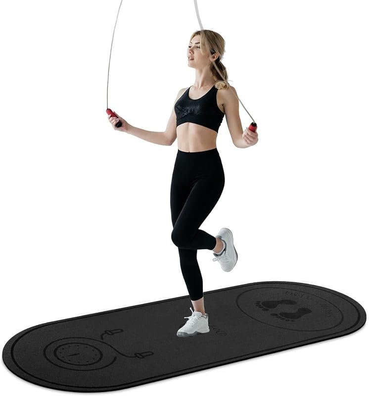 Non-Slip Large Jump Rope Mat
