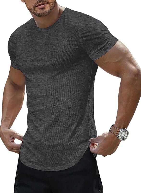JMIERR Muscle Slim Fitted T-Shirt